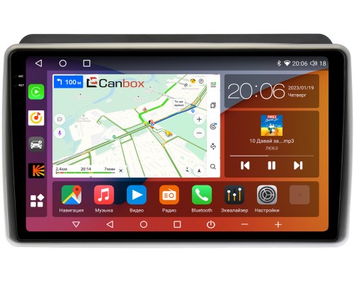 Kia Sorento 2 (2012-2019) для авто с NAVI Canbox H-Line 4180-9199 на Android 10 (4G-SIM, 3/32, DSP, QLed, 2K)