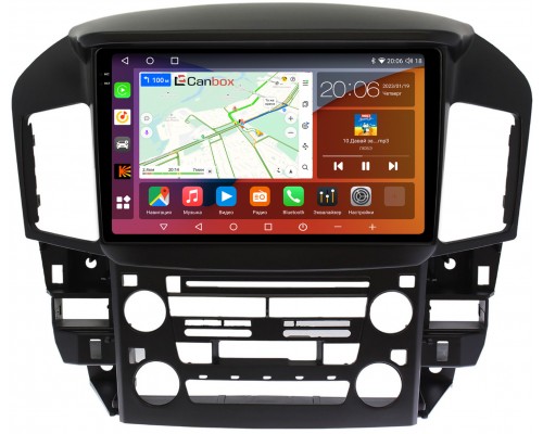 Toyota Harrier (XU10) (1997-2003) Canbox H-Line 4180-9218 на Android 10 (4G-SIM, 3/32, DSP, QLed, 2K)