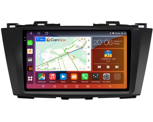 Mazda 5 (CW), Premacy 3 (CW) (2010-2017) Canbox H-Line 4180-9223 на Android 10 (4G-SIM, 3/32, DSP, QLed, 2K)