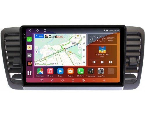 Subaru Legacy IV, Outback III 2003-2009 Canbox H-Line 4180-9351 на Android 10 (4G-SIM, 3/32, DSP, QLed, 2K)