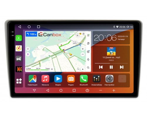 Toyota Ractis (2005-2016) Canbox H-Line 4180-9377 на Android 10 (4G-SIM, 3/32, DSP, QLed, 2K)