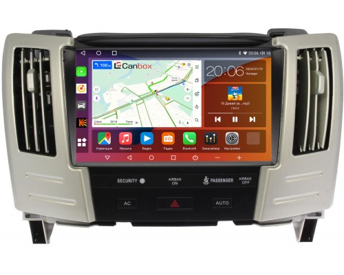 Lexus RX II 300, RX II 330, RX II 350, RX II 400h 2003-2009 Canbox H-Line 4180-9583 на Android 10 (4G-SIM, 3/32, DSP, QLed, 2K)