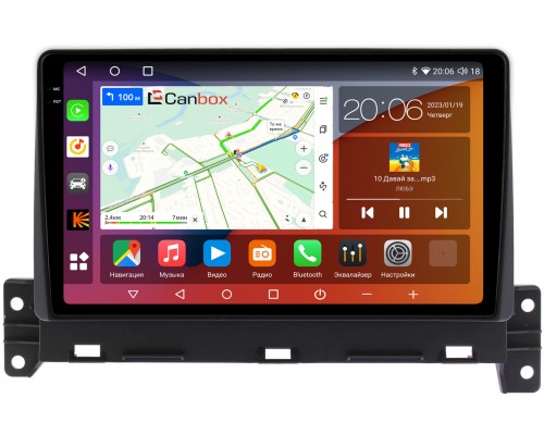 Great Wall Wingle 7 (2020-2022) Canbox H-Line 4181-10-1173 на Android 10 (4G-SIM, 3/32, DSP, QLed, 2K)