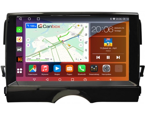 Toyota Mark X 2009-2019 Canbox H-Line 4181-10-1608 на Android 10 (4G-SIM, 3/32, DSP, QLed, 2K)