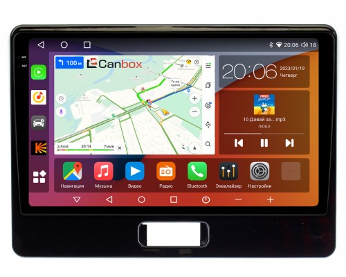 Suzuki Wagon R VI (2017-2022) Canbox H-Line 4181-10-974 на Android 10 (4G-SIM, 3/32, DSP, QLed, 2K)