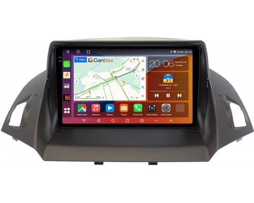 Ford Kuga II 2013-2017 Canbox H-Line 4182-9028 на Android 10 (4G-SIM, 4/64, DSP, QLed, 2K)