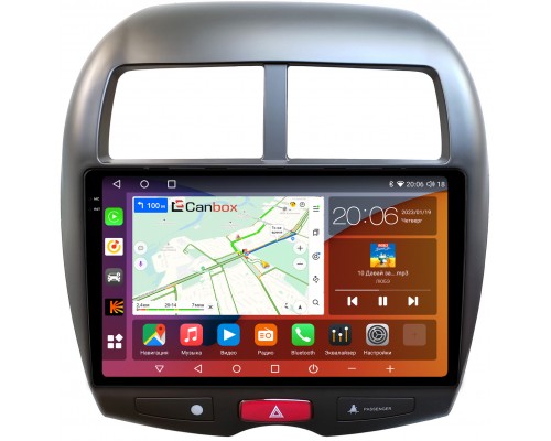Citroen C4 AirCross (2012-2017) Canbox H-Line 4183-10-1213 на Android 10 (4G-SIM, 4/64, DSP, QLed, 2K)