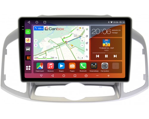 Chevrolet Captiva (2011-2016) Canbox H-Line 4183-1036 на Android 10 (4G-SIM, 4/64, DSP, QLed, 2K)