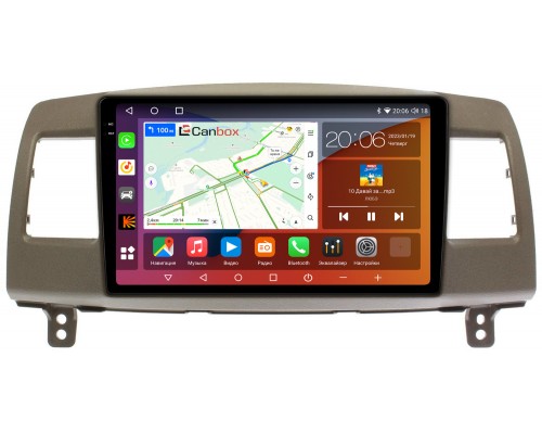 Toyota Mark II IX (X110), Verossa 2001-2007 (руль справа) Canbox H-Line 4184-9-1232 на Android 10 (4G-SIM, 6/128, DSP, QLed, 2K)