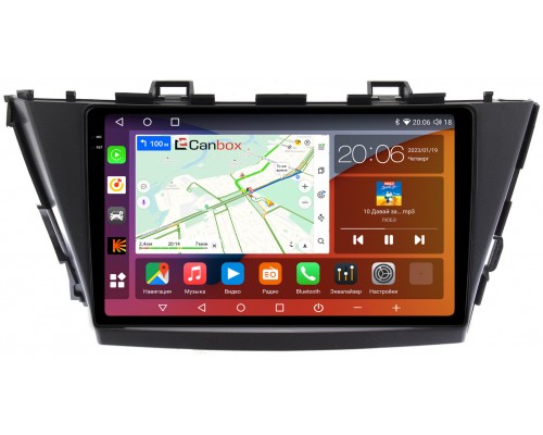 Toyota Prius Alpha 2011-2014 (правый руль) Canbox H-Line 4184-9-TO296N на Android 10 (4G-SIM, 6/128, DSP, QLed, 2K)