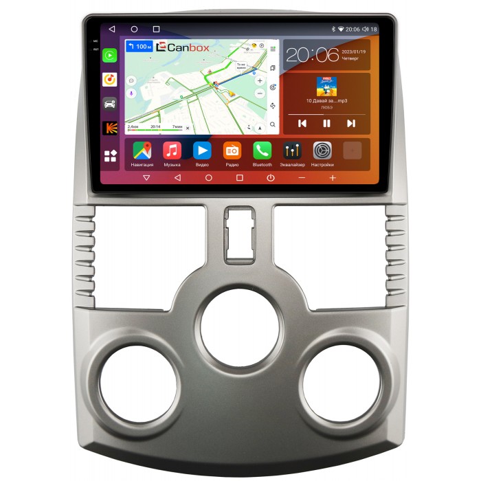 Штатная магнитола Toyota Rush (2006-2016) Canbox H-Line 4184-9372 на Android 10 (4G-SIM, 6/128, DSP, QLed, 2K)