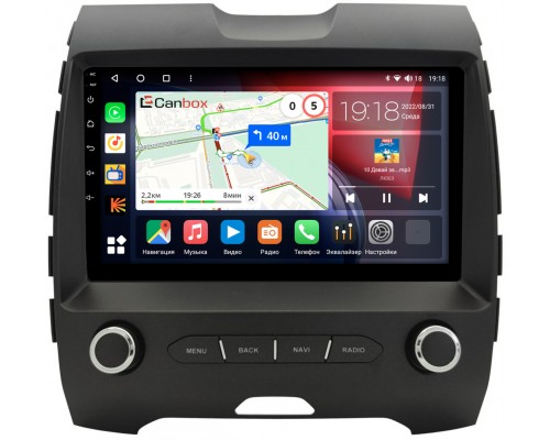 Ford Edge 2 (2015-2022) Canbox H-Line 4196-9-3685 на Android 10 (4G-SIM, 6/128, DSP, QLed)