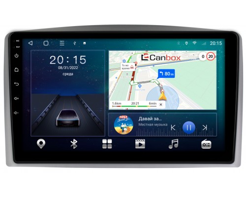 Mercedes Vito III (W447) 2014-2022 Canbox L-Line 4295-10-094 на Android 10 (4G-SIM, 6/128, TS18, DSP, QLed)