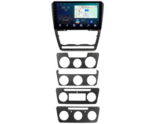 Skoda Octavia II (A5) 2004-2013 (черный) Canbox L-Line 4295-10-1217 на Android 10 (4G-SIM, 6/128, TS18, DSP, QLed)