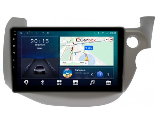 Honda Fit II 2008-2014 Canbox L-Line 4295-10-3186 на Android 10 (4G-SIM, 6/128, TS18, DSP, QLed)