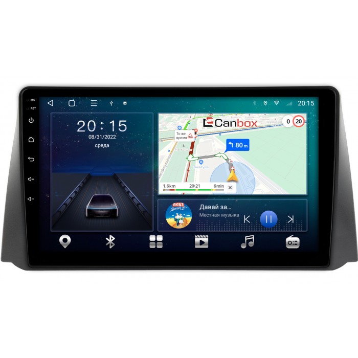 Штатная магнитола UAZ Patriot, Профи 2017-2022 Canbox L-Line 4296-9-008 на Android 10 (4G-SIM, 6/128, TS18, DSP, QLed)