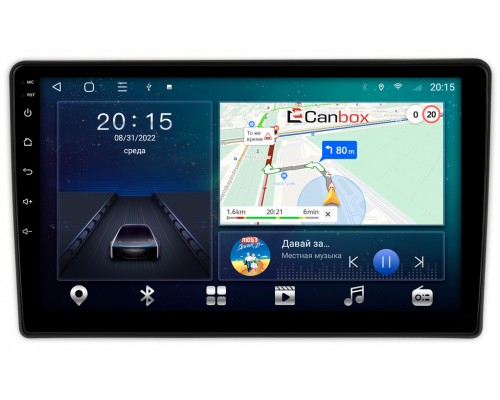 Honda Pilot 2002-2008 Canbox L-Line 4296-9-1145 на Android 10 (4G-SIM, 6/128, TS18, DSP, QLed)