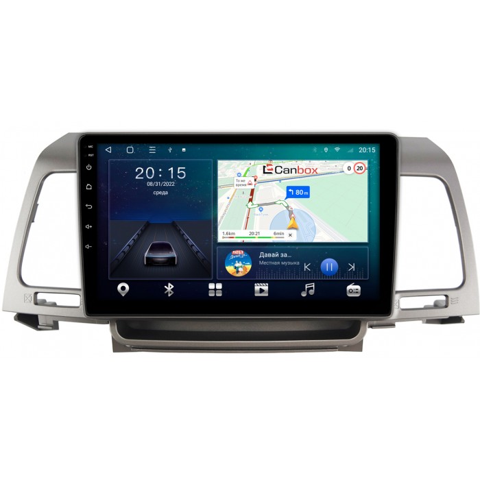 Штатная магнитола Kia Opirus (2006-2011) Canbox L-Line 4296-9-1203 на Android 10 (4G-SIM, 6/128, TS18, DSP, QLed)