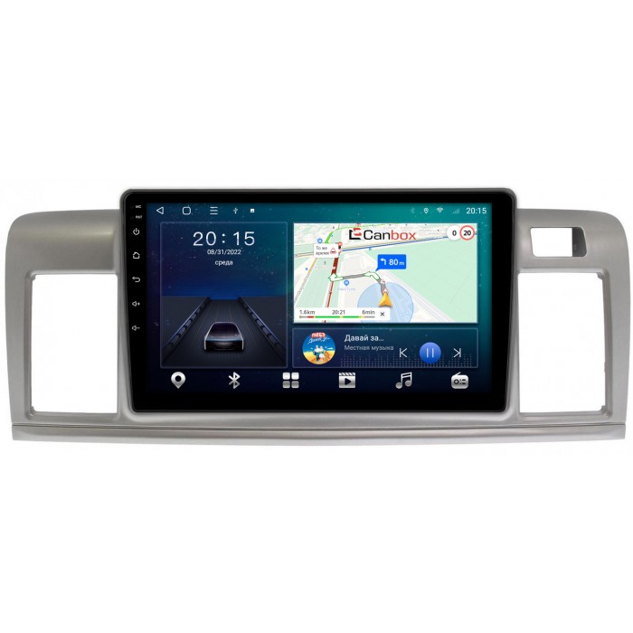 Штатная магнитола Toyota Raum II 2003-2011 Canbox L-Line 4296-9-1333 на Android 10 (4G-SIM, 6/128, TS18, DSP, QLed)