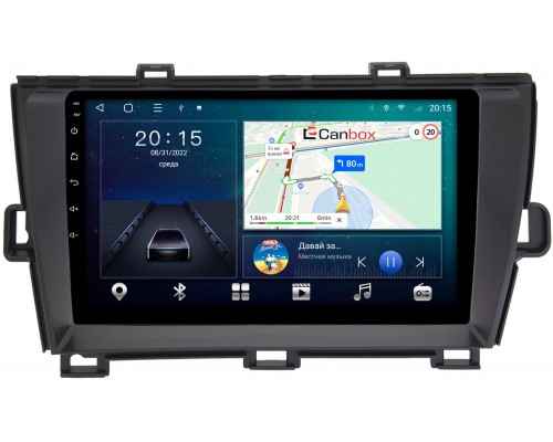 Toyota Prius III (XW30) 2009-2015 (правый руль) Canbox L-Line 4296-9-195 на Android 10 (4G-SIM, 6/128, TS18, DSP, QLed)