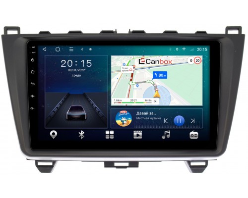 Mazda 6 (GH) (2007-2013) Canbox L-Line 4296-9033 на Android 10 (4G-SIM, 6/128, TS18, DSP, QLed)