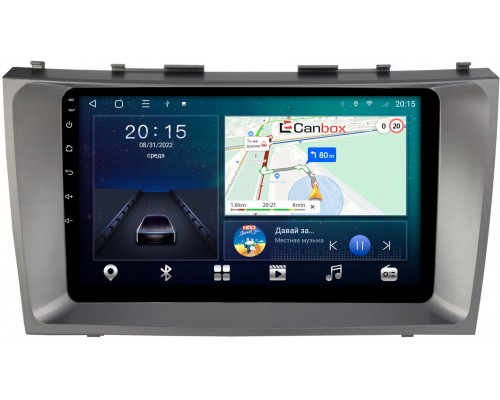 Toyota Camry XV40 (2006-2011) Canbox L-Line 4296-9037 на Android 10 (4G-SIM, 6/128, TS18, DSP, QLed)