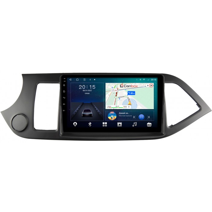 Штатная магнитола Kia Picanto II 2011-2016 Canbox L-Line 4296-9144 на Android 10 (4G-SIM, 6/128, TS18, DSP, QLed)