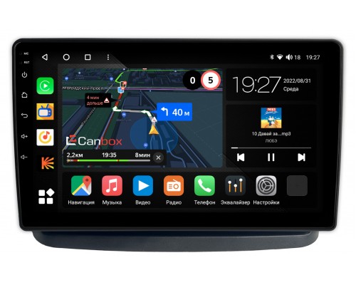 Fiat Doblo (2000-2015) Canbox M-Line 4541-10-059 на Android 10 (4G-SIM, 4/64, DSP, QLed)