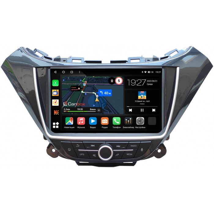 Штатная магнитола Chevrolet Malibu IX 2015-2022 Canbox M-Line 4542-9-2580 на Android 10 (4G-SIM, 4/64, DSP, QLed)