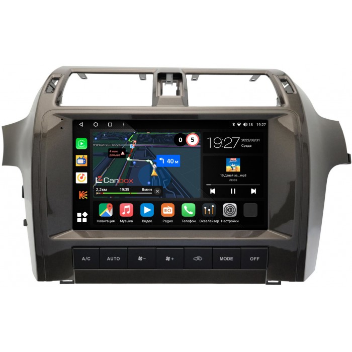 Штатная магнитола Lexus GX 460 (2009-2019) Canbox M-Line 4544-9-3220 на Android 10 (4G-SIM, 2/32, DSP, QLed)