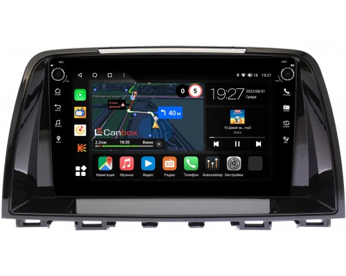Mazda 6 (GJ) (2012-2015) Canbox M-Line 7801-9-435 на Android 10 (4G-SIM, 2/32, DSP, IPS) С крутилками