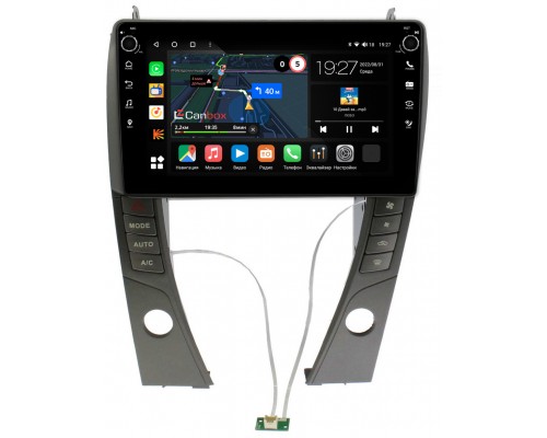 Lexus ES 5 (2006-2012) (для авто с монитором) Canbox M-Line 7801-9-6968 на Android 10 (4G-SIM, 2/32, DSP, IPS) С крутилками