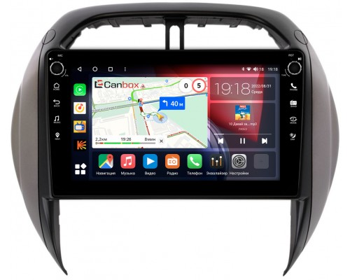 Toyota RAV4 (XA20) 2003-2006 Canbox H-Line 7824-9-508 на Android 10 (4G-SIM, 6/128, DSP, IPS) С крутилками