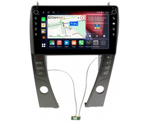 Lexus ES 5 (2006-2012) (для авто с монитором) Canbox H-Line 7802-9-6968 на Android 10 (4G-SIM, 3/32, DSP, IPS) С крутилками