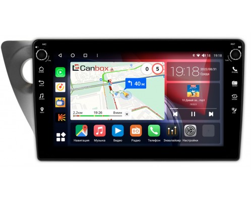 Honda Integra IV (2001-2006) Canbox H-Line 7824-9-HO203N на Android 10 (4G-SIM, 6/128, DSP, IPS) С крутилками