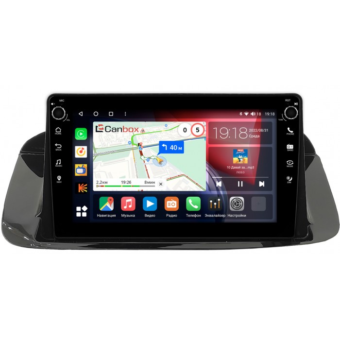 Штатная магнитола Honda Accord 8 (2007-2015) Canbox H-Line 7803-9-1359 на Android 10 (4G-SIM, 4/64, DSP, IPS) С крутилками