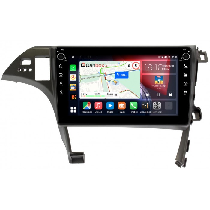 Штатная магнитола Toyota Prius III (XW30) 2009-2015 (левый руль) Canbox H-Line 7828-10-1231 на Android 10 (4G-SIM, 6/128, DSP, QLed) С крутилками