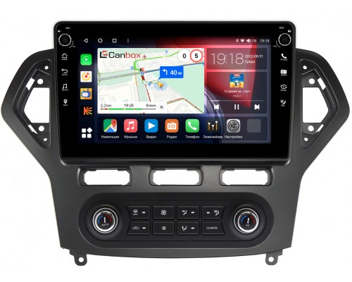 Ford Mondeo IV 2007-2010 Canbox H-Line 7826-10-1380 на Android 10 (4G-SIM, 3/32, DSP, QLed) С крутилками