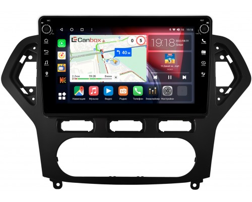 Ford Mondeo IV 2007-2010 Canbox H-Line 7806-10-1382 на Android 10 (4G-SIM, 3/32, DSP, QLed) С крутилками