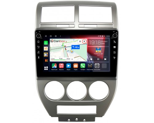 Jeep Compass, Liberty (Patriot) (2006-2010) Canbox H-Line 7826-10-328 на Android 10 (4G-SIM, 3/32, DSP, QLed) С крутилками