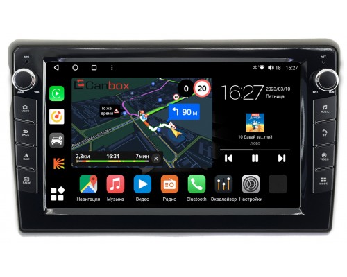 Toyota bB (2000-2005) Canbox M-Line 7821-9-1024 на Android 10 (4G-SIM, 2/32, DSP, IPS) С крутилками