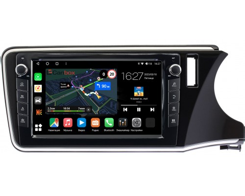 Honda Grace (2014-2020) (правый руль) Canbox M-Line 7821-9-1143 на Android 10 (4G-SIM, 2/32, DSP, IPS) С крутилками