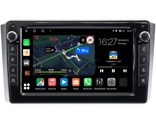 SsangYong Rexton II 2007-2012 Canbox M-Line 7821-9-1223 на Android 10 (4G-SIM, 2/32, DSP, IPS) С крутилками