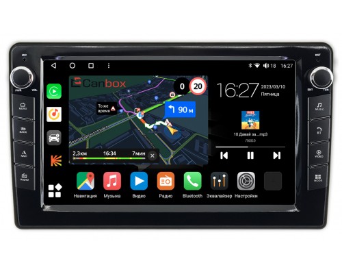 Volkswagen Touareg 2002-2010 Canbox M-Line 7821-9-1334 Android 10 (4G-SIM, 2/32, DSP, IPS) С крутилками