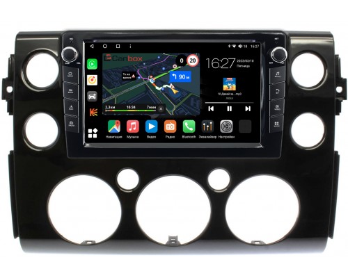 Toyota FJ Cruiser (2006-2022) Canbox M-Line 7821-9-188 на Android 10 (4G-SIM, 2/32, DSP, IPS) С крутилками