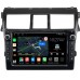 Штатная магнитола Toyota Belta, Vios, Yaris sedan (2005-2012) (черная) Canbox M-Line 7821-9-402 на Android 10 (4G-SIM, 2/32, DSP, IPS) С крутилками