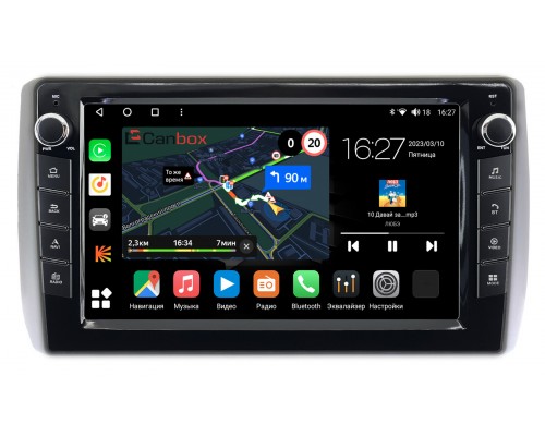 Toyota Ist II (2007-2016) Canbox M-Line 7821-9-666 на Android 10 (4G-SIM, 2/32, DSP, IPS) С крутилками