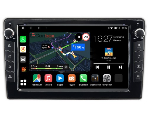 Hyundai Accent 2 (1999-2003) Canbox M-Line 7821-9-HY210N на Android 10 (4G-SIM, 2/32, DSP, IPS) С крутилками
