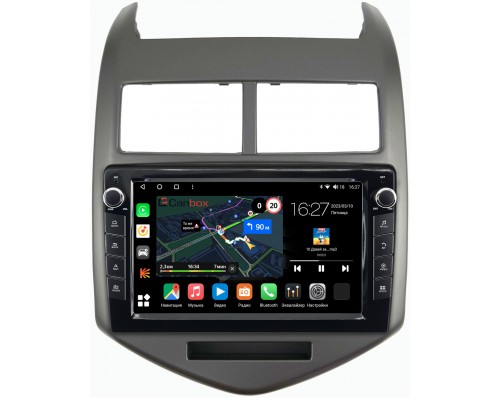 Chevrolet Aveo 2 (2011-2020) Canbox M-Line 7821-9009 на Android 10 (4G-SIM, 2/32, DSP, IPS) С крутилками