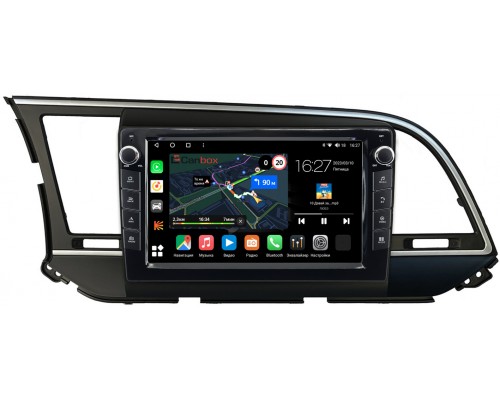 Hyundai Elantra 6 (AD) (2015-2019) Canbox M-Line 7821-9025 для авто без камеры на Android 10 (4G-SIM, 2/32, DSP, IPS) С крутилками